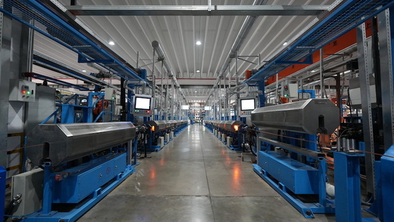 Buy Silicone Wire Insulation/Sheath Extrusion Line 80m/min online manufacture