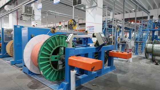 Buy 6mm-24mm Finished Outer Diameter Sheath Wire Extrusion Line 80m/Min online manufacture