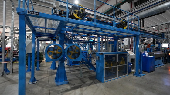 Buy 280kg/H 5-15mm Inlet Specification Cable Extrusion Machine online manufacture