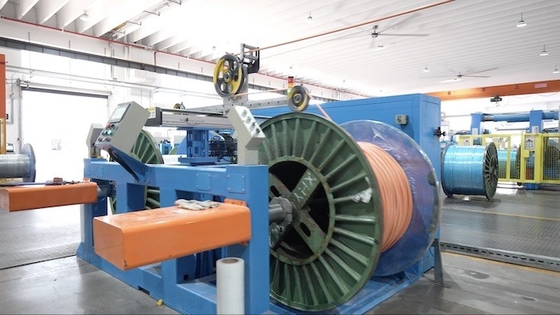 Buy 35-400mm2 Conductor Wire Extrusion Line 9-28mm Finished Outer Diameter online manufacture