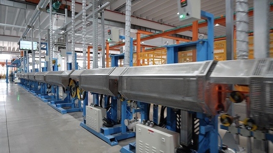 Buy 35-400mm2 Silicone Wire Extrusion Line Sheath Extrusion Line 80m/Min online manufacture