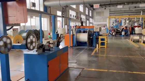 Buy 200m/Min Cable Extrusion Machine Photovoltaic Wire String Extrusion One Step online manufacture