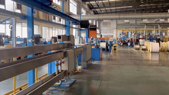 Buy LSOH XLPE Photovoltaic Wire String One Step Wire Extrusion Line 200m/Min online manufacture