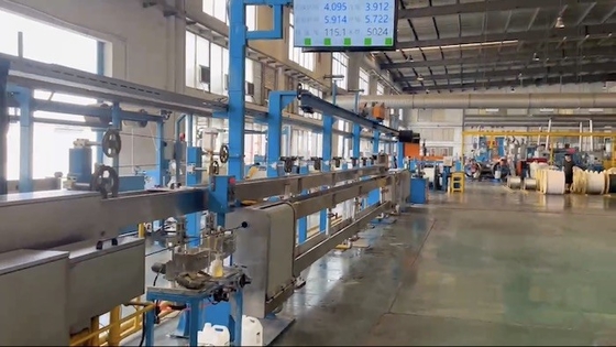 kopen 240kg/H 180kg/H Tandem Extruder Fotovoltaïsche Draadstreng Extrusie in Eén Stap 200m/Min online manufacture