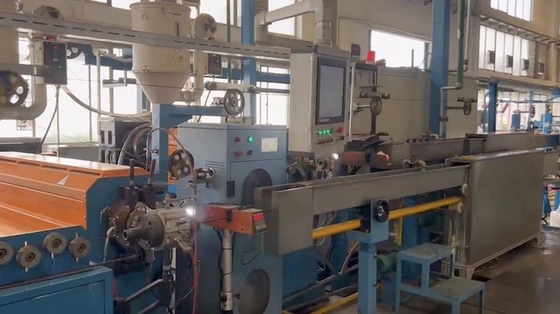 Buy Photovoltaic Wire String Extrusion One Step Extrusion Production Line 200m/Min online manufacture