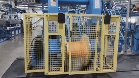 Buy 2.5mm-25mm Finished Outer Diameter Cable Extrusion Line 110m/Min online manufacture
