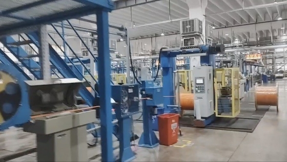 Buy PVC TPE TPU XLPO Tandem Extruder New Energy Extrusion Production Line online manufacture