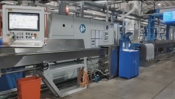 Buy New Energy Tandem Extruder PVC TPE TPU XLPO Cable Extrusion Line online manufacture