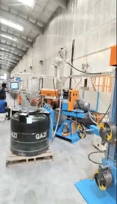 Buy Max 300m/Min Design Speed PVC Cable Extruder Machine Cable Extrusion Line online manufacture