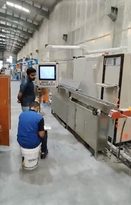satın al Naylon Tel Dize PVC Kablo Ekstrüder Makinesi 35mm 50mm Bitmiş Dış Çap 1.5-7mm online manufacture